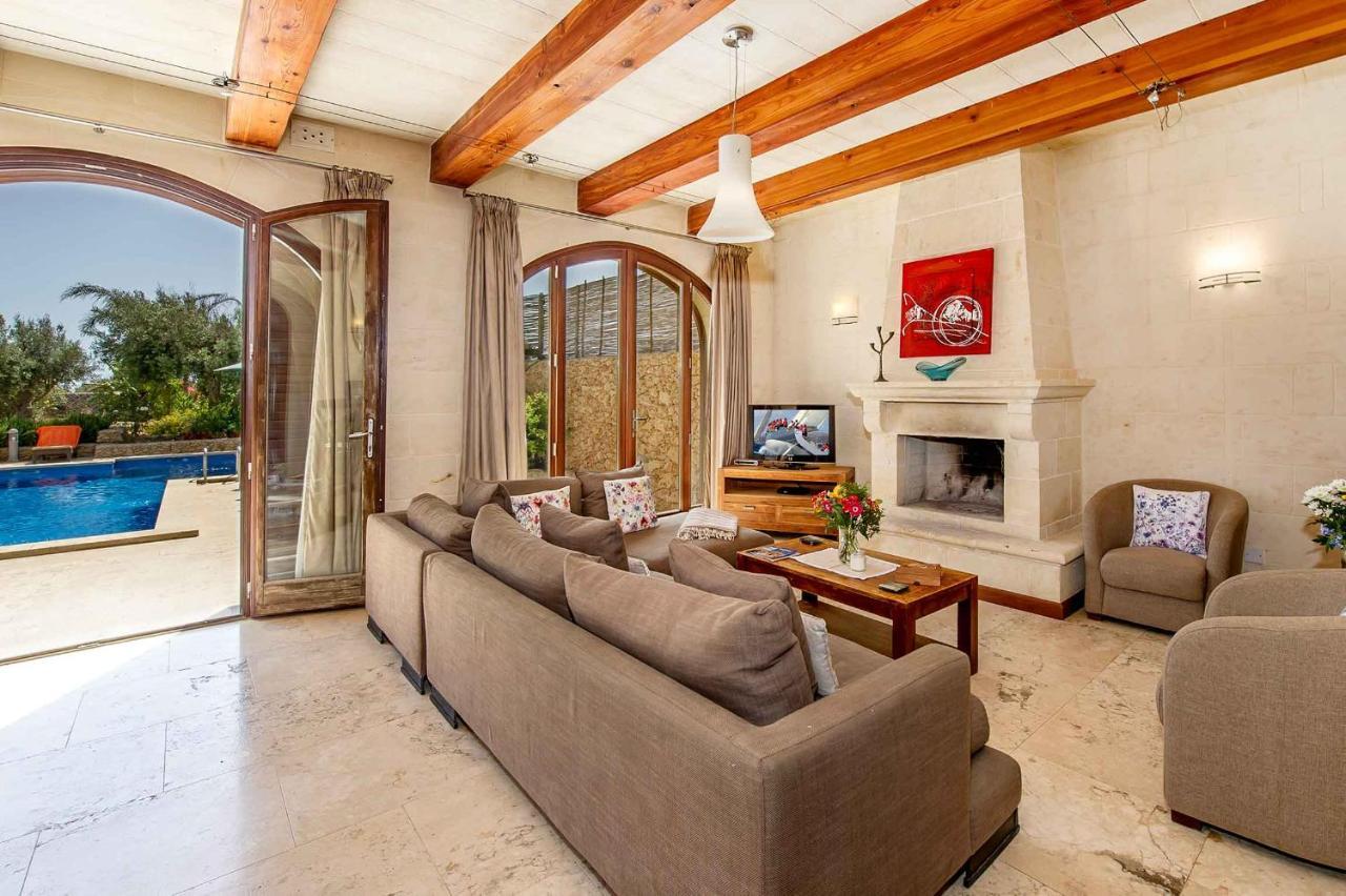 The Almonds Luxury Villa San Lawrenz Eksteriør bilde