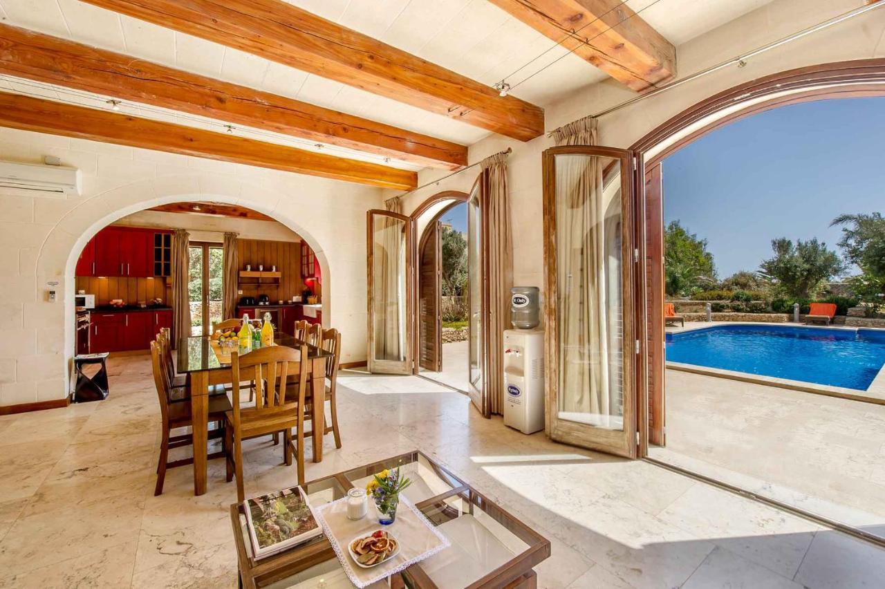The Almonds Luxury Villa San Lawrenz Eksteriør bilde